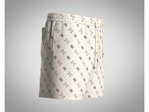 Men Shorts Pant 3D 模型