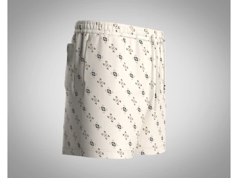 Men Shorts Pant 3D Model