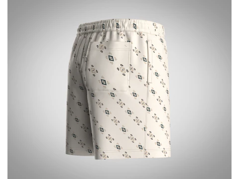 Men Shorts Pant 3D Model