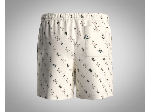 Men Shorts Pant 3D Model