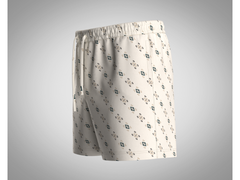 Men Shorts Pant 3D 模型