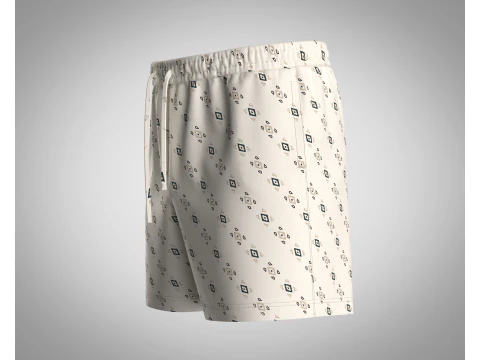 Men Shorts Pant 3D Model