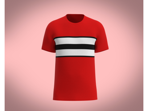 Men Red Tshirt 3D मॉडल