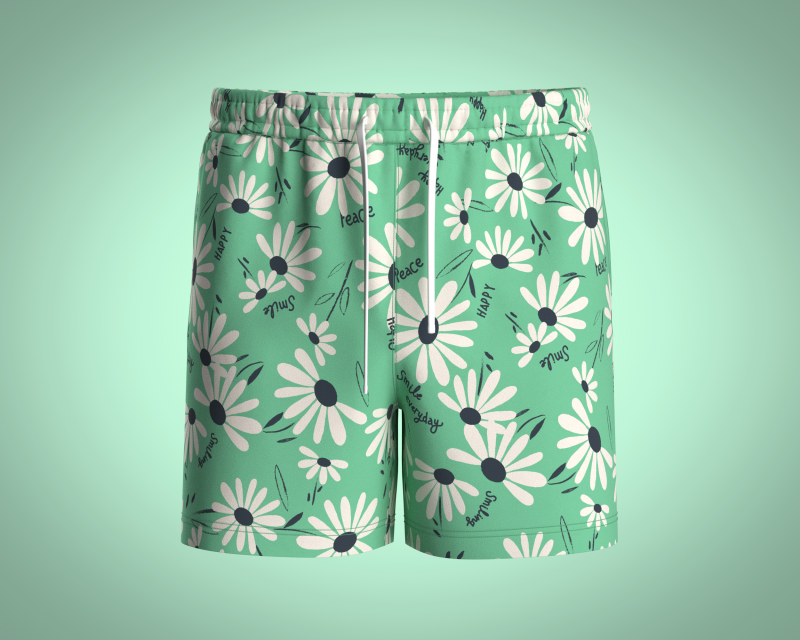 Men Shorts Pant - Summer Modello 3D .c4d .max .obj .3ds .fbx .stl .blend 