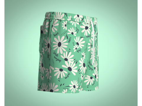Men Shorts Pant - Summer Modello 3D
