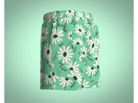 Men Shorts Pant - Summer Modello 3D