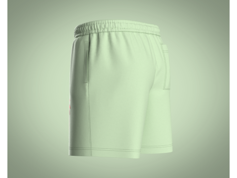 Men Shorts Pant - Painterly Scenic 3D Model