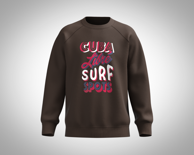 Men Sweatshirt - Cuba Libre Modelo 3D .c4d .max .obj .3ds .fbx .stl .blend 