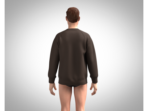 Men Sweatshirt - Cuba Libre Modelo 3D