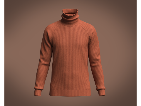 Men Sweater 3D मॉडल