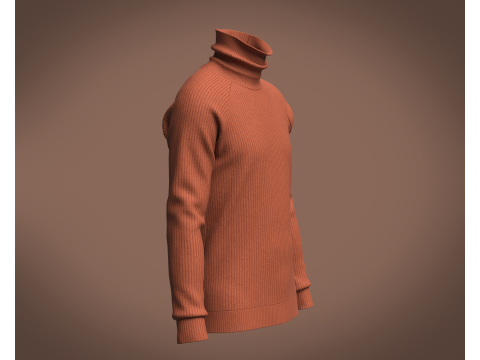 Men Sweater 3D Model