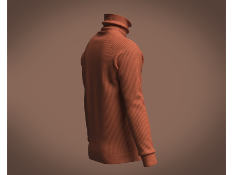 Men Sweater 3D Model