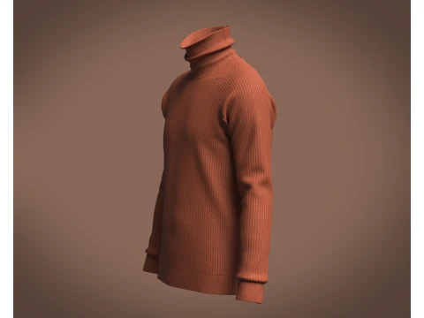 Men Sweater 3D Model