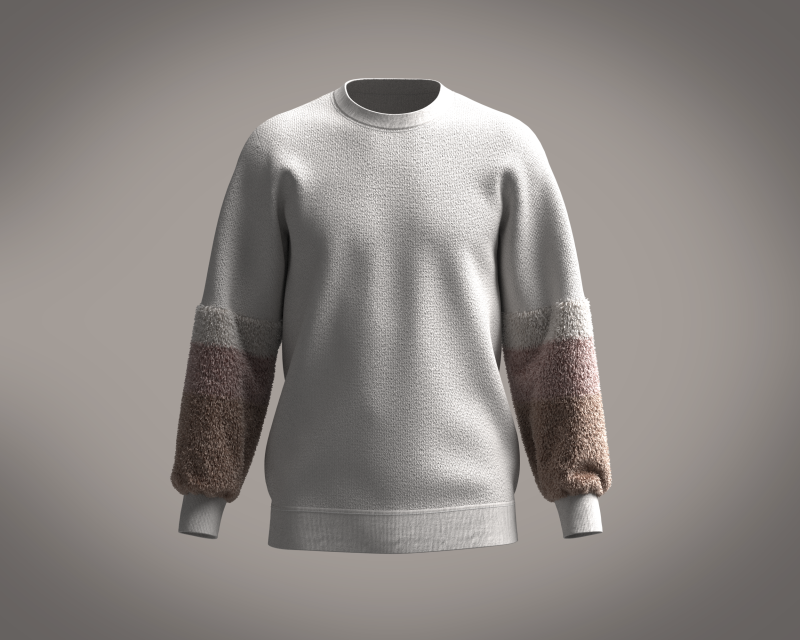 Men Sweatshirts 3D-Modell .c4d .max .obj .3ds .fbx .stl .blend 