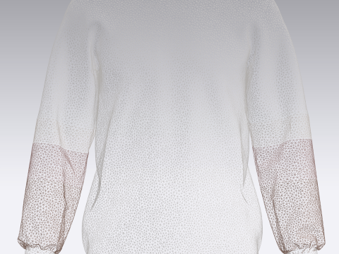 Men Sweatshirts 3D-Modell