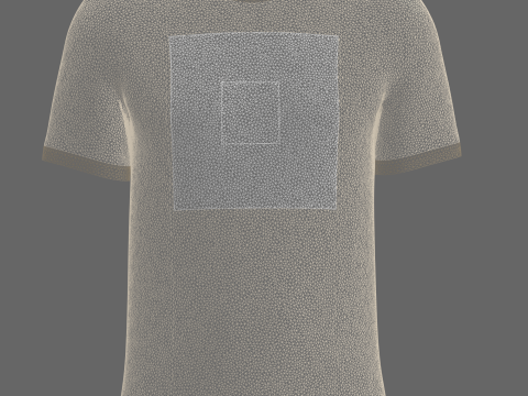 Men Tshirt 3D Модель