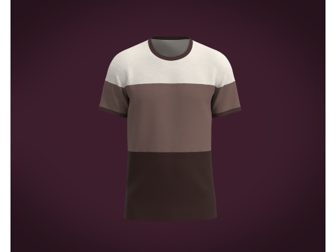 Men T-Shirt V2 3D 模型