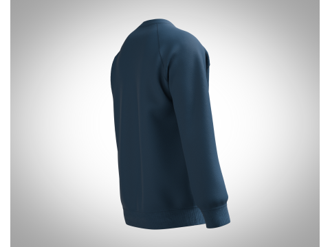 Men Sweatshirt - Watercolour Garden 3D Model