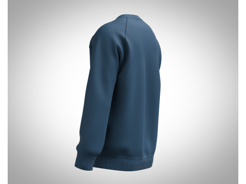 Men Sweatshirt - Watercolour Garden 3D Model