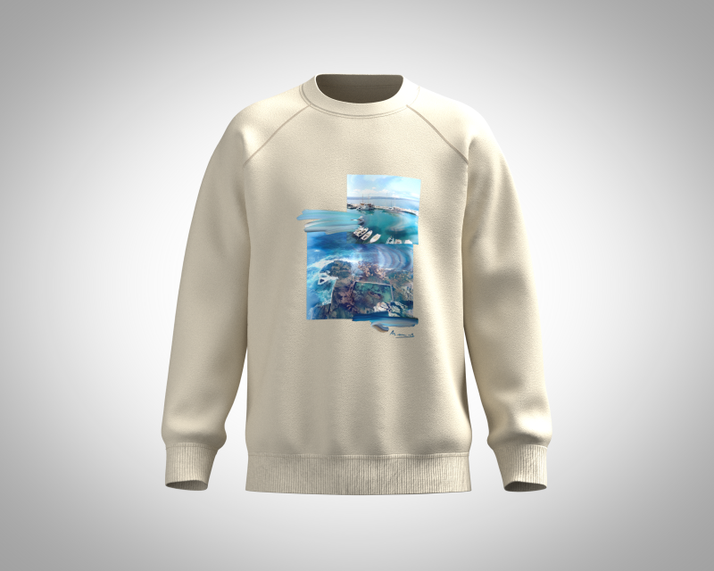 Men Sweatshirt - Photoprint Modello 3D .c4d .max .obj .3ds .fbx .stl .blend 