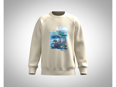 Men Sweatshirt - Photoprint 3D Model