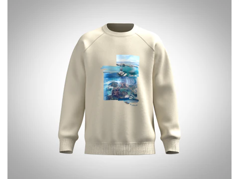 Men Sweatshirt - Photoprint 3D Model