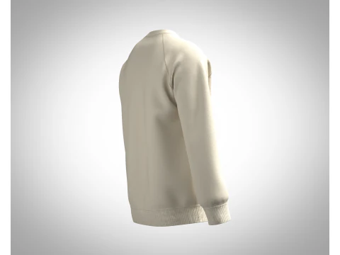 Men Sweatshirt - Photoprint 3D Model