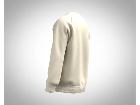 Men Sweatshirt - Photoprint 3D Model