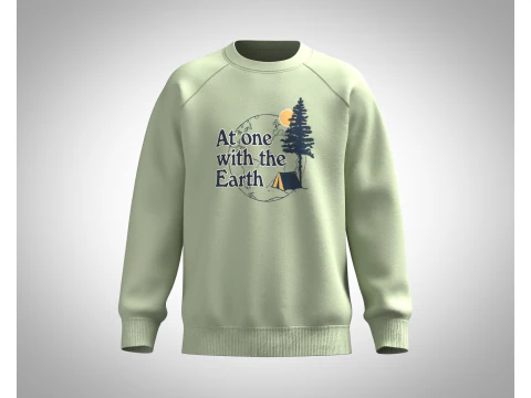 Moletom Masculino - Gr&aacute;fico Outdoor Modelo 3D