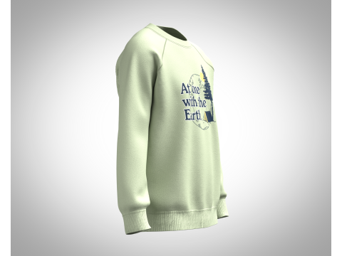 Men Sweatshirt - Outdoor Graphic Modello 3D