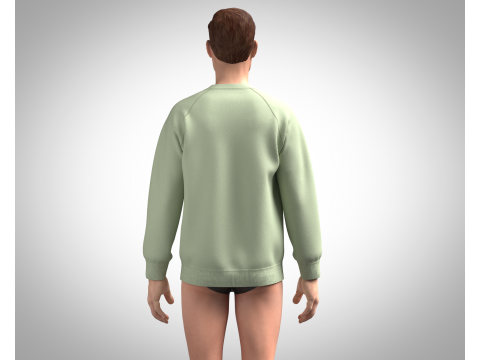 Men Sweatshirt - Outdoor Graphic Modello 3D