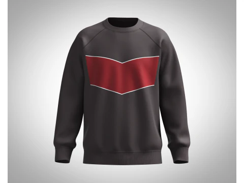 Moletom de esqui masculino Modelo 3D