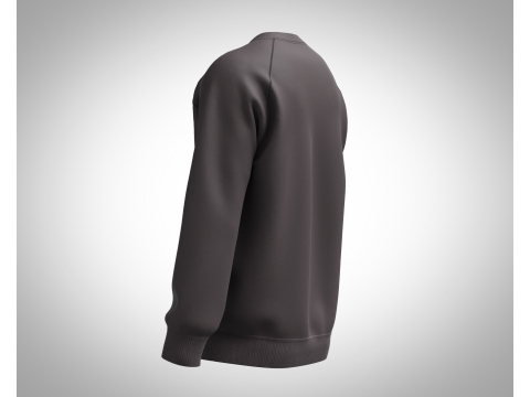 Men Ski Sweatshirt 3D Model