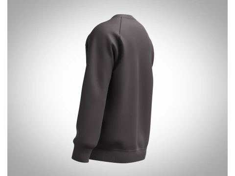 Men Ski Sweatshirt 3D Model