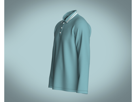 Men Tripping Coller Polo V2 Modelo 3D