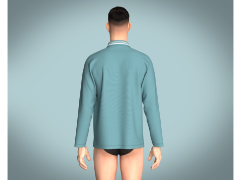 Men Tripping Coller Polo V2 Modelo 3D