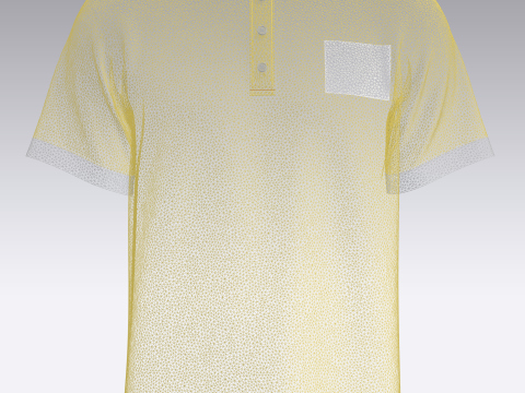 Polo Shirt - YEAH RIGHT Modello 3D