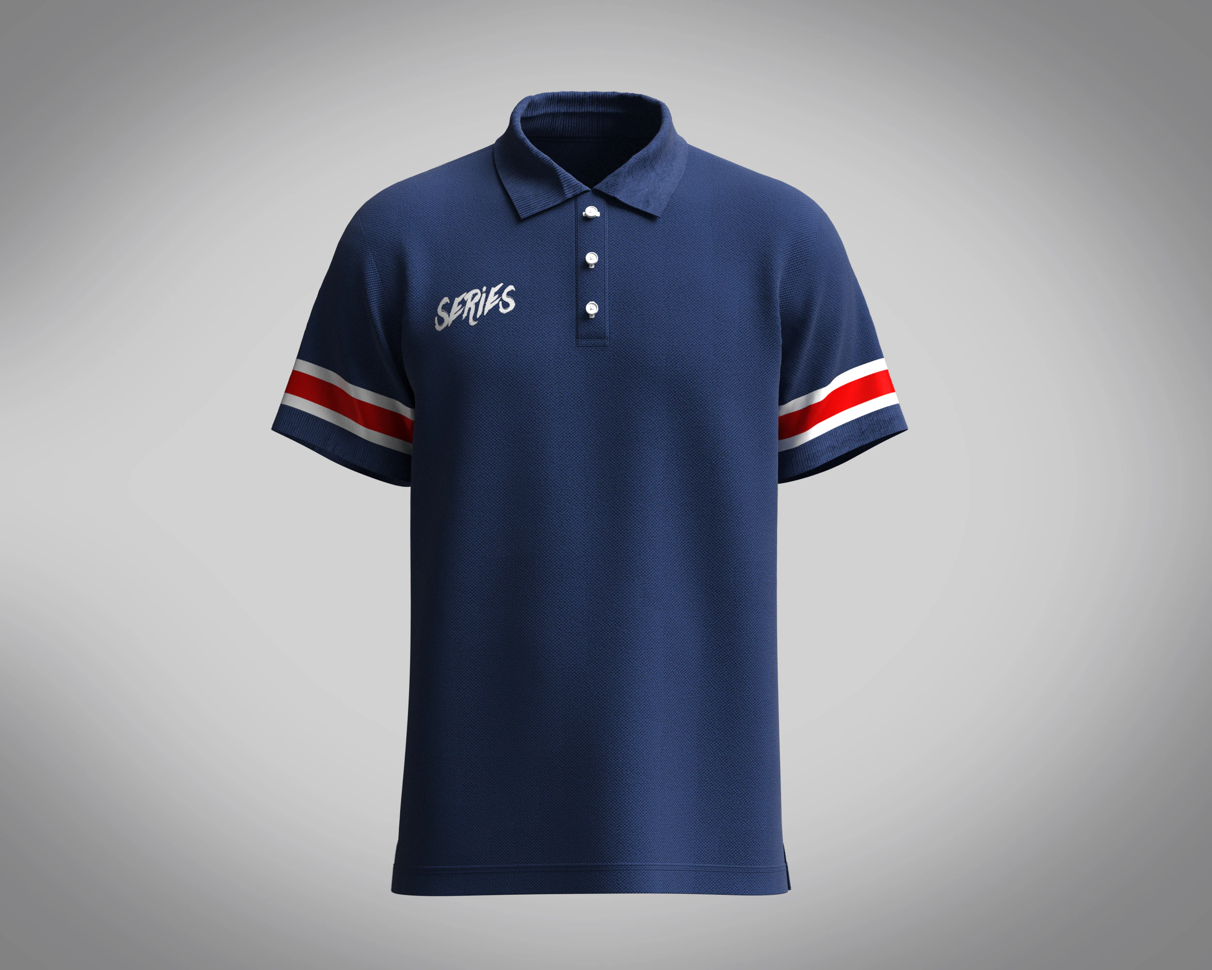 Polo Shirt - SERIES 3D Model .c4d .max .obj .3ds .fbx .stl .blend 