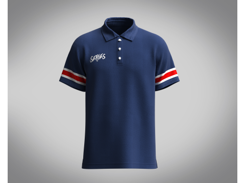 Polo Shirt - SERIES Modelo 3D