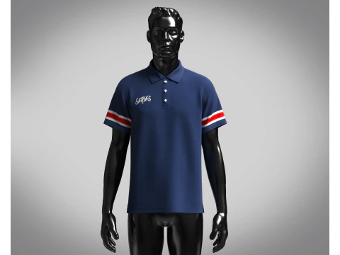 Polo Shirt - SERIES 3D Model
