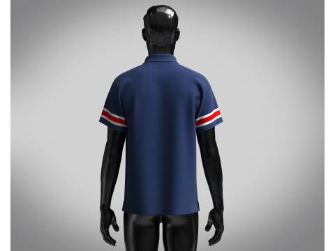 Polo Shirt - SERIES Modèle 3D