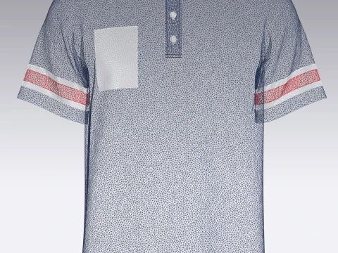 Polo Shirt - SERIES 3D Model