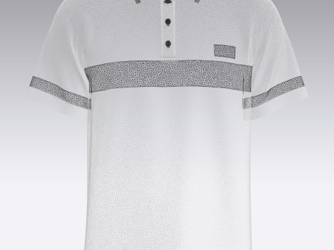 Polo Shirt - OK COOL Modelo 3D