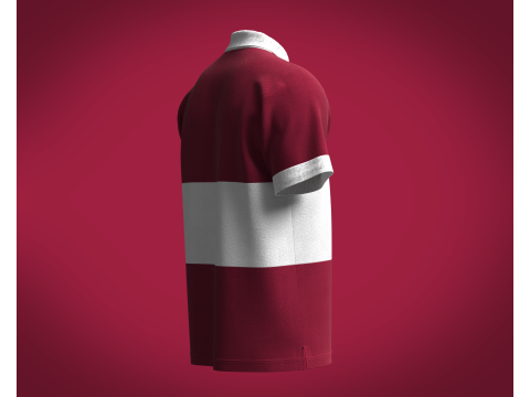 Polo Shirt - Hupe 3D 모델