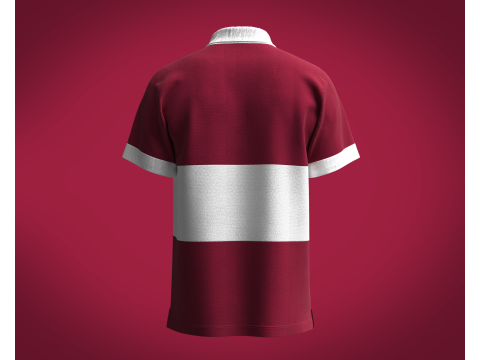 Polo Shirt - Hupe 3D 모델