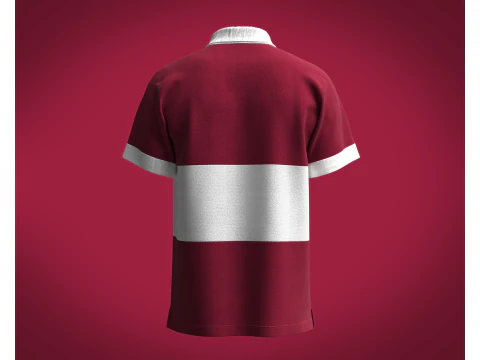 Polo Shirt - Hupe 3D Model