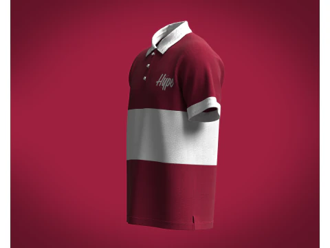 Polo Shirt - Hupe 3D Model
