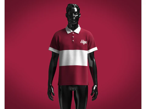 Polo Shirt - Hupe 3D Model
