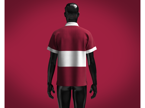 Polo Shirt - Hupe 3D 모델