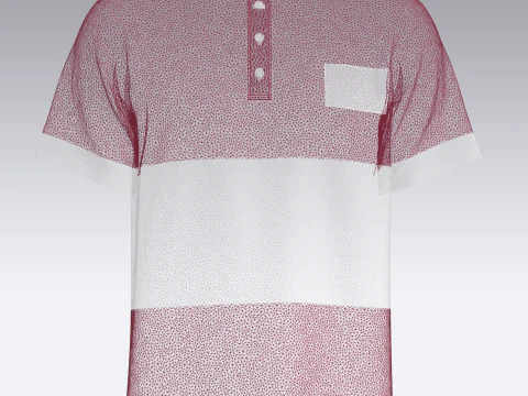 Polo Shirt - Hupe 3D Model